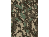 Alfombra Vinilica  Q-Carpet Camouflage Verde